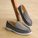 ADVBRIDGE  -  Men's Casual Shoes Suede Leather Loafers Classic British Style Men Shoes Lightweight Soft Moccasins Male Slip on Driving Flats