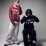 Advbridge New style casual pants youth trendy printed flag sweatpants ins style casual comfortable pants high waist long pants