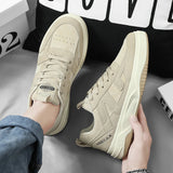 Advbridge Men's Causal Low Top Skate Shoes Breathable Lightweight Non-Slip Sneakers Comfort Fit Walking Shoes for Male