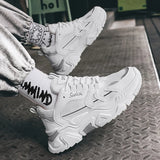 ADVBRIDGE  -  Student thick soled mesh breathable casual sports shoes four seasonal men's outdoor soft sole comfort running shoes male sneaker