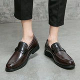 Advbridge Italian Men's Casual Driving Shoes Fashion Fashion Brown Formal Shoes for Men Luxury Brand Dress Loafers Moccasins Business Shoe
