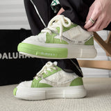 ADVBRIDGE  -  Wide Head Fashion Thick Sole Board Shoes Casual Shoes Dewu Trendy Shoes2025 Summer Breathable Season Comfortable Sneaker Breatha