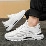 ADVBRIDGE  -  Men Casual Shoes Summer Breathable Mesh Mens Shoes Lightweight Running Sneakers Soft Jogging Tennis Sport Shoe Size 39-44