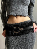 Advbridge Fashion Chic Faux Leather Belts Women Trendy Accessories All-Match Binding Waist Metal Belt Buckle New Belts
