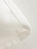 ADVBRIDGE  -  Single Breasted White Elegant V Neck Slim Button Women Min Wave Dress Petal Sleeve Dress Summer Skinny Flower Embroidery French