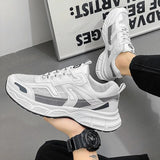 Advbridge Mesh Chunky Mens Sneakers White Breathable Fashion Outdoor Sports Shoes Vulcanized Casual Male Designer Running Athletic Shoes