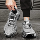 Advbridge 2025 Platform Running Sneakers For Men High Quality Street Athletic Walking Sneakers Men's Shoes Breathable Casual Sport Shoes
