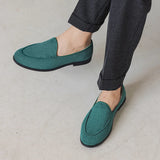 ADVBRIDGE  -  Trendy Suede Men's Loafers Comfy Summer Flat Shoes For Man Slip-on Business Leather Casual Shoes Man Moccasins zapatos de hombre