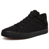 Advbridge 2024 Black Sneakers Men Canvas Shoes Height Increasing 3cm Cool Young Man Footwear Breathable Cloth Mens Casual Shoes