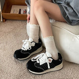 ADVBRIDGE  -  Retro Casual Shoes Women Spring New Edition Embroidered Design Versatile Sports Leisure Comfortable Lightweight sneakers