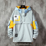 Advbridge Wetailor Men's Jacket hoodie Fashion Casual Streetwear Hoodie Jacket Men Waterproof Clothes Mens Windbreaker Coat Male Outwear