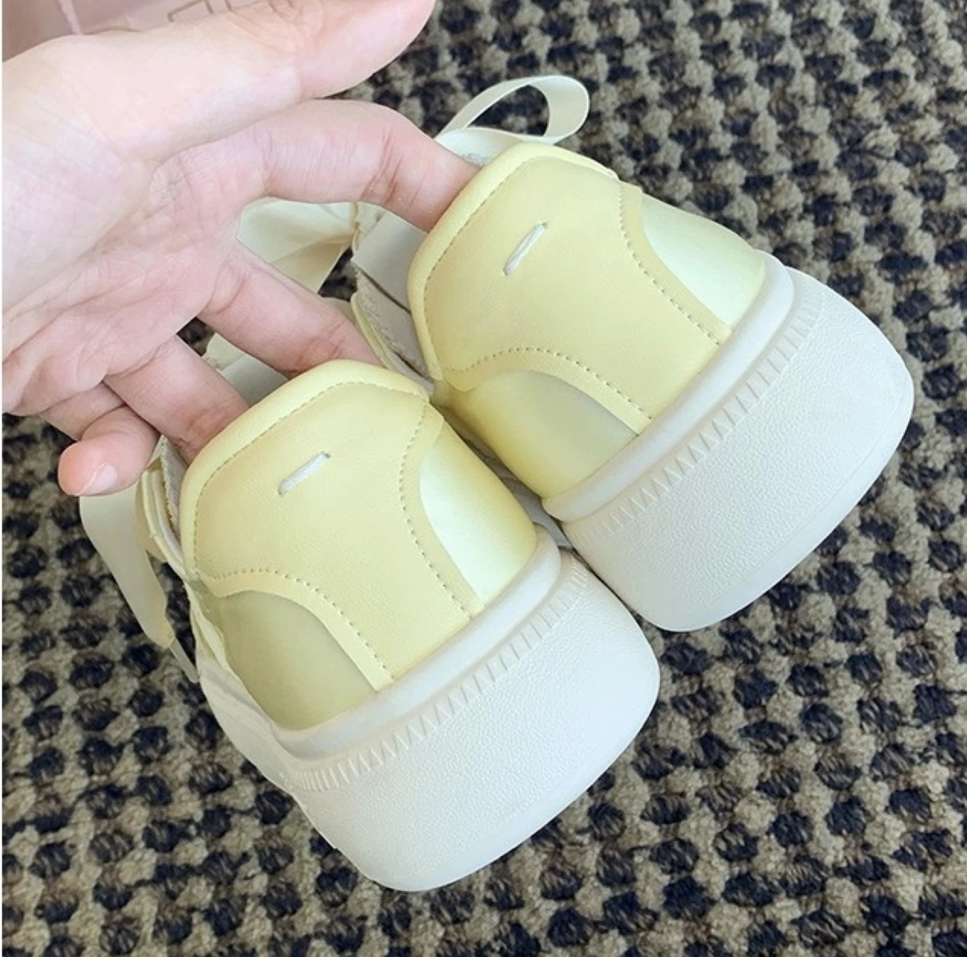 Advbridge version ~ Girls wear increased thick soled small white shoes women's summer new style splicing silk lace casual board