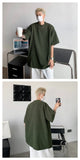 ADVBRIDGE  -  Future Solid T Shirt Mens Cartoons Loose Men's Wear Cotton Summer T Shirts Hip Hop Oversized Short Sleeve Clothing Q276
