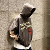 Advbridge Frog drift Streetwear Fashion Brand Overesized Loose Foam Printed Hoodies Hooded Sweatshirt For Men Unisex