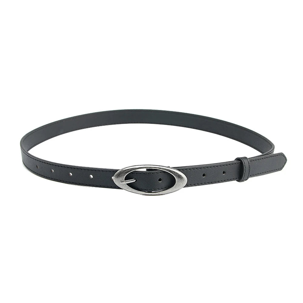 Advbridge Harajuku Y2K Pu Leather Belt For Women Luxury Design Jeans Trouser Dress Waistband Fashion Vintage Y2K Accessories Waist Strap