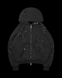 Advbridge Cardigan hoodie men Y2K retro spring and autumn women embroidery personalized pattern street street hoodie long sleeves
