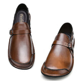 Advbridge Men Loafers Male Comfortable Driving Shoe Genuine Leather Men Casual Soft Flats Non-Slip Mens Walking Shoes Mens Slip on Shoes