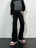 Advbridge Flare Jeans Men American Slim Chic High Street Washed Hip Hop Denim Trousers All-match Harajuku Simple College Autumn Mopping