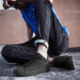 Advbridge 2024 Black Sneakers Men Canvas Shoes Height Increasing 3cm Cool Young Man Footwear Breathable Cloth Mens Casual Shoes