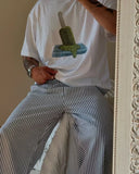 Advbridge Harajuku Sardine Organic Casual Graphic T Shirts Streetwear Gothic Clothes Cotton Oversized Y2k Top Couples Goth Women Clothing