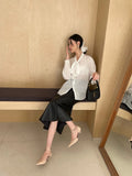 ADVBRIDGE  -  Pointed Heel Sandals Comfort Shoes for Women Suit Female Beige Girls Fashion Black High Leather Low Stiletto Scandals Rubber Fab