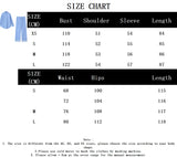 ADVBRIDGE  -  Blue Striped Two-piece Set Women Long Sleeve Pocket Blouse+Drawstring Pants Sets Spring New Fashion Casual Poplin Trouser Suits