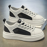 ADVBRIDGE  -  White Men Sneakers Breathable Skateboarding Shoes Outdoor Mens Walking Running Shoes Couple Lightweight Casual Shoes