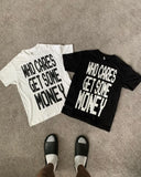 Advbridge New Retro Oversized Graphic T-Shirt for Men High Street Style Printed Cotton Shirts Sleeve Harajuku Style Short Sleeve Y2K Top