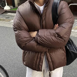 Advbridge Winter Jacket Men Warm Fashion Oversized Thickened Down Jacket Men Clothes Streetwear Korean Loose Thick Short Coat Mens Parker