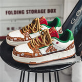 ADVBRIDGE  -  Mens Shoes Sneakers Casual Skateboard Summer Breathable Outdoor Tennis Sports Hiking Platform Leather Work Luxury Designer