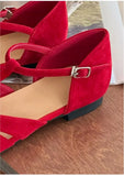 ADVBRIDGE  -  Women's Closed Toe Sandals Shoes Suit Female Beige Buckle Breathable Summer Heels Black New Low Girls Comfort Gladiator