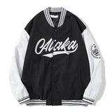 Advbridge American New Niche Ins Fake Two-piece Hooded Bread Coat Y2K Street Fashion Loose Retro Couple Coat Tide Men And Women Streetwear