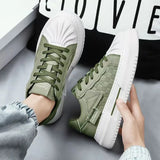 ADVBRIDGE  -  Handmade Man Casual Shoes Natural Leather Platform Sneakers Retro Men's Sport Shoes Outdoor Camping Waliking Trainers Male 2025