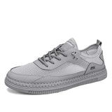ADVBRIDGE  -  Leather Casual Shoes Autumn New Breathable Men Shoes Male Flat Shoe High Quality Men's Sneakers