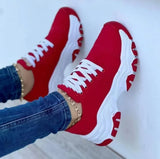 ADVBRIDGE  -  Sneakers Women Shoes 2025 New Pattern Canvas Shoe Casual Women Sport Shoes Flat Lace-Up Adult Zapatillas Mujer