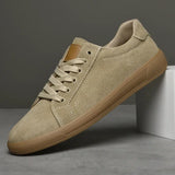 ADVBRIDGE  -  Comfy Antiskid Walking Men Shoes Sneakers Genuine Leather Flats 2025 Casual Vulcanized Shoes Man Fashion Walking Shoes for Men