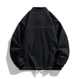 Advbridge  Spring New Style Oversized Jacket Thin Coat Lapel Windproof Street Tooling Style Plus Size Clothes Men Harajuku Windbreaker