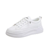 Advbridge Fashion Sneakers Women Shoes Young Ladies Casual Shoes Female Sneakers Brand White Shoes Thick Sole 3cm A2375