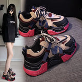 Advbridge Sneakers Woman Footwear High on Platform Athletic Sports Spring Autumn Shoes for Women Trends  Deals Korean New Casual Light