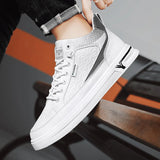 Advbridge Men's Low Top Skate Shoe Causal Dress All-Weather Breathable Lightweight Non-Slip Sneakers Comfort Fit Walking Shoes for Male