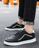 ADVBRIDGE  -  High Quality Men's Leather Casual Sneakers Man Classic Versatile White Shoes Comfortable Outdoor Walking Shoe Male Shoes