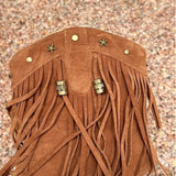 ADVBRIDGE  -  New fashion tassel rivets bohemian Roman sandals boots inner height clip toe Roman sandals