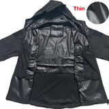 Advbridge Men‘s Wintern outfits Military Shark Skin Soft Shell Jackets Men Tactical Windproof Waterproof jacket men Army Combat Jackets Mens Hooded Bomber Coats Advbridge Men‘s Wintern outfits