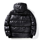 Advbridge 7XL Winter Men Fashion Warm Parkas Jacket Coat Men Hat Waterproof Thick Fleece Parka Men Casual Detachable Windproof Parkas Male