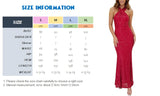 ADVBRIDGE  -  Party Dresses For Women Sexy Sequin Night Robe Off Shoulder Sleeveless Bodycon Evening Maxi Dress Clothing New Year Dress