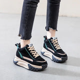 Advbridge Ladies Sports Shoes Platform Booties Chunky Women's Snow Sneakers Boots Ankle on Promotion Winter  Elegant and Fashion Sale