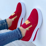 ADVBRIDGE  -  Women Platform Shoes Casual Slip on Shoes Fashion Loafers Ladies Sneakers Tennis Chaussure Femme Sneaker Woman