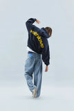 Advbridge Y2k Sweatshirts Gothic Tops Grunge Clothes New Scuffers Letter Printing Hoodies Women Oversized Hoodie Harajuku Goth Streetwear
