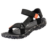 ADVBRIDGE  -  Men's Water Sandals Waterproof Arch Support Hiking Sandals Comfort Leather Sport Outdoor Sandals for Summer Beach Trail Walking