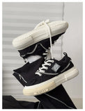 ADVBRIDGE  -  Wide Head Fashion Thick Sole Board Shoes Casual Shoes Dewu Trendy Shoes2025 Summer Breathable Season Comfortable Sneaker Breatha